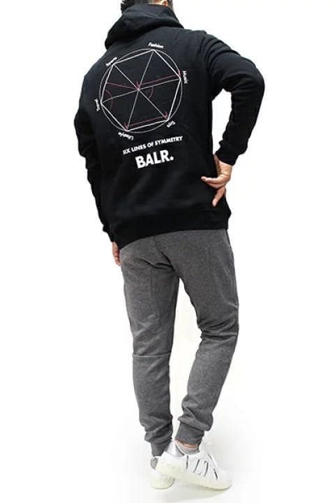 高級感 新品 Balr ボーラー ロゴプリントパーカー Sサイズ Ncl 安心の日本製 Locksmartcentral Com