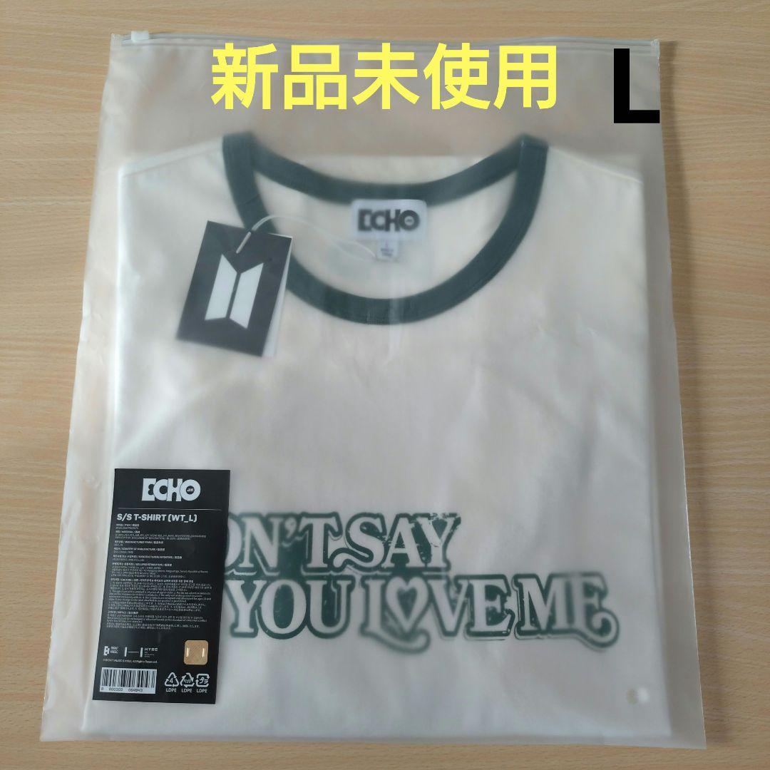 btsジン ECHO Tシャツのみ Lサイズ 新品未使用 トレカなし