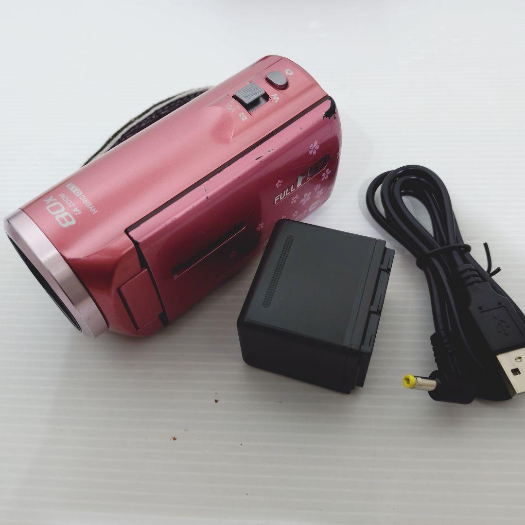 【動作確認ＯＫ】Panasonic　HC-V520M さくらピンク Amazon.co.jp: パナソニック デジタルハイビジョンビデオカメラ