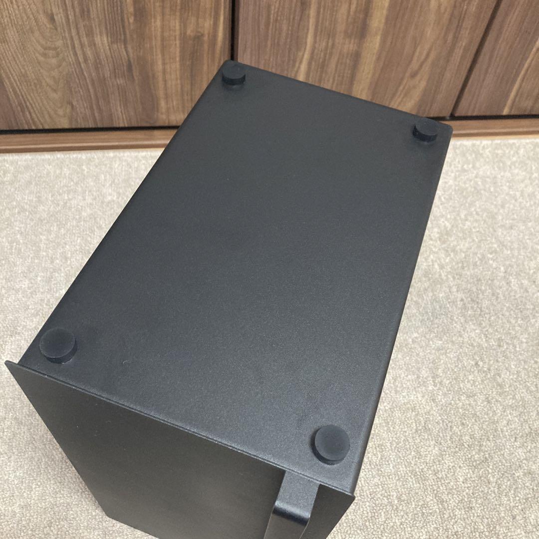 美品 tower ブレッドケース スリム 縦型 ブラック