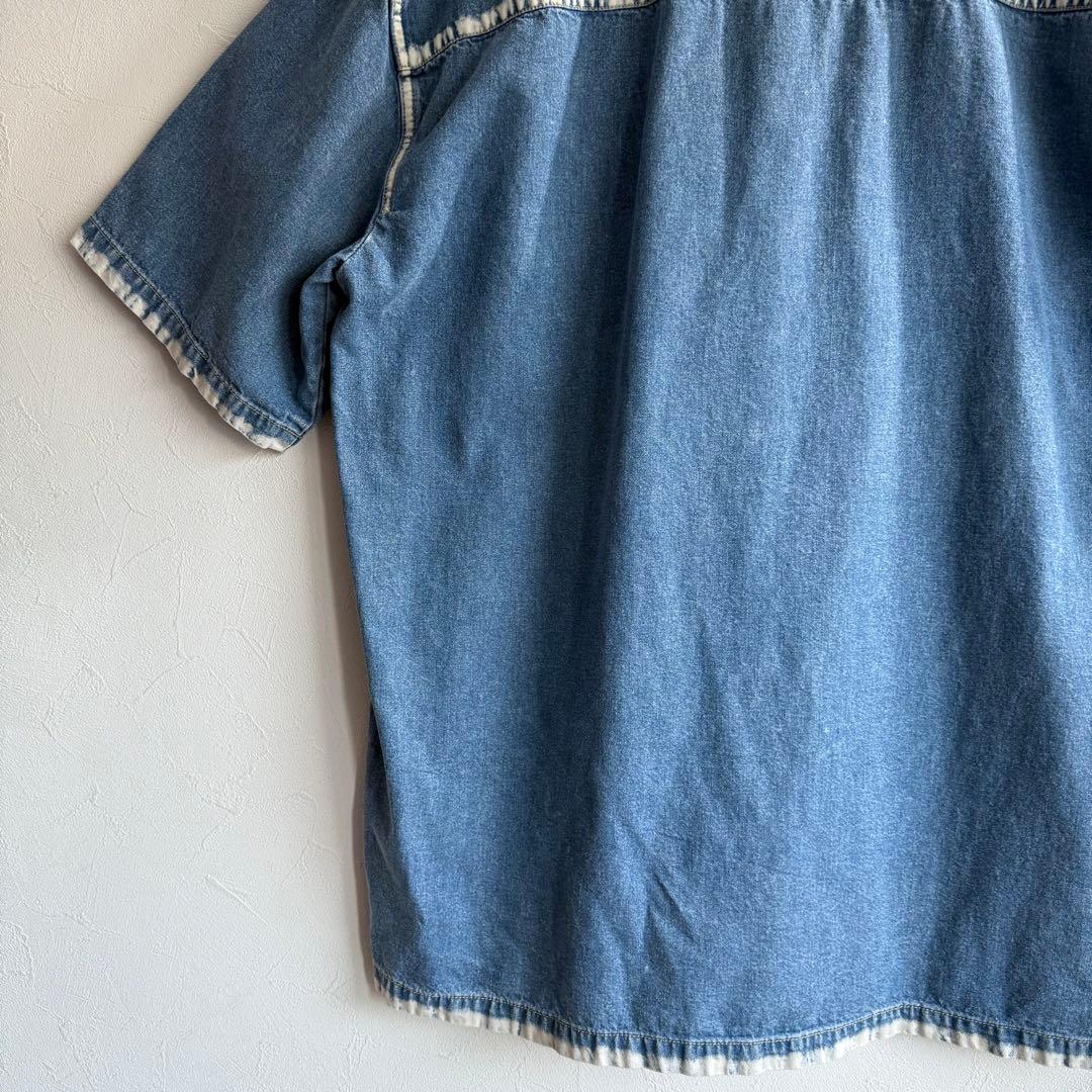 ファットファーム ビンテージ ヒップホップ デニムシャツ y2k 00s B系