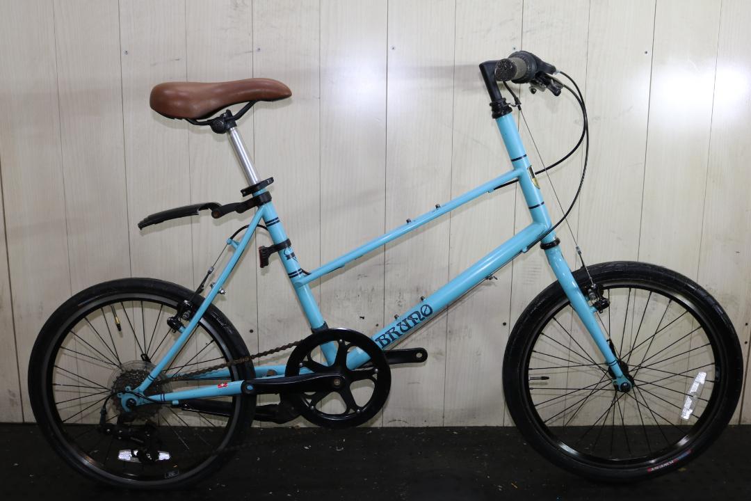 BRUNO(ブルーノ) 20型 クロモリ シマノ7速410mm minivelo