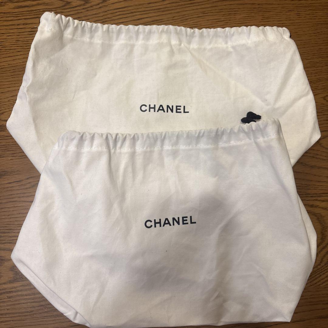 CHANEL 巾着袋 大・小セット - メルカリ
