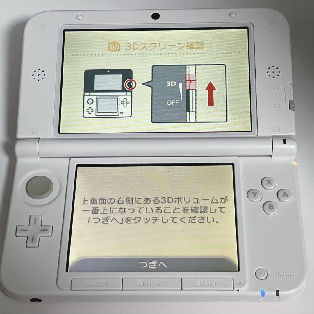 【美品】ニンテンドー3DS LL ピンク×ホワイト 本体 箱付き 動作確認済み