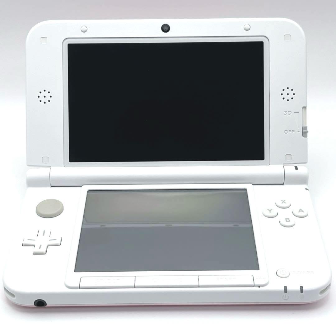 【美品】ニンテンドー3DS LL ピンク×ホワイト 本体 箱付き 動作確認済み