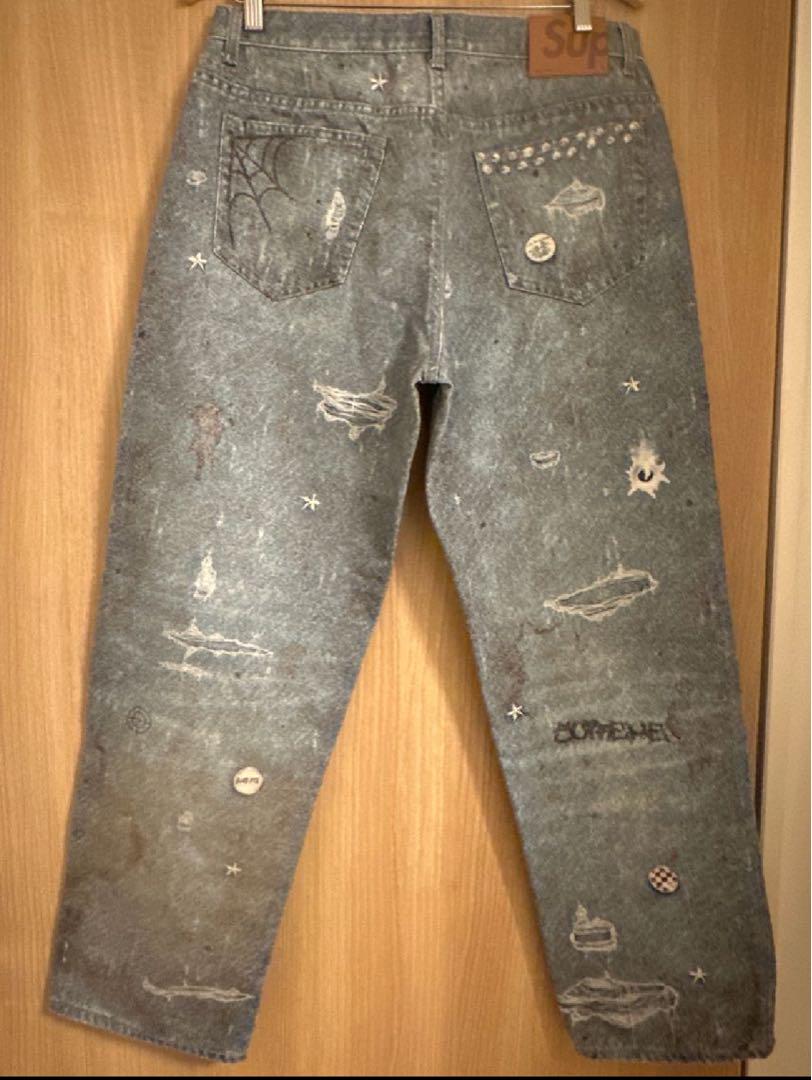 supreme HJR Trompe L’oeil Loose Fit Jean