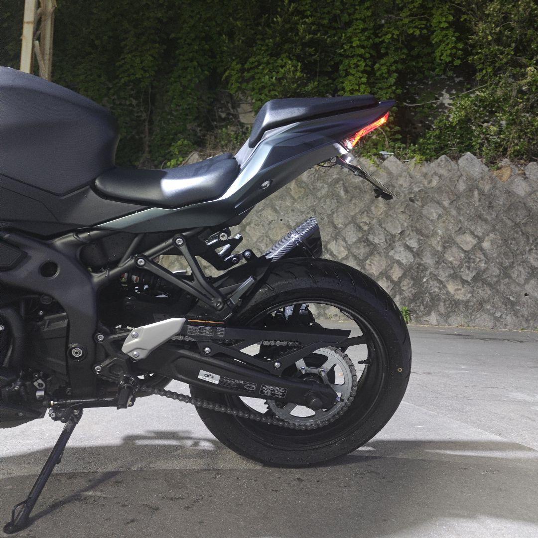 カワサキzx4r zx25r フェンダーレス＋ウインカー一体型ランプ