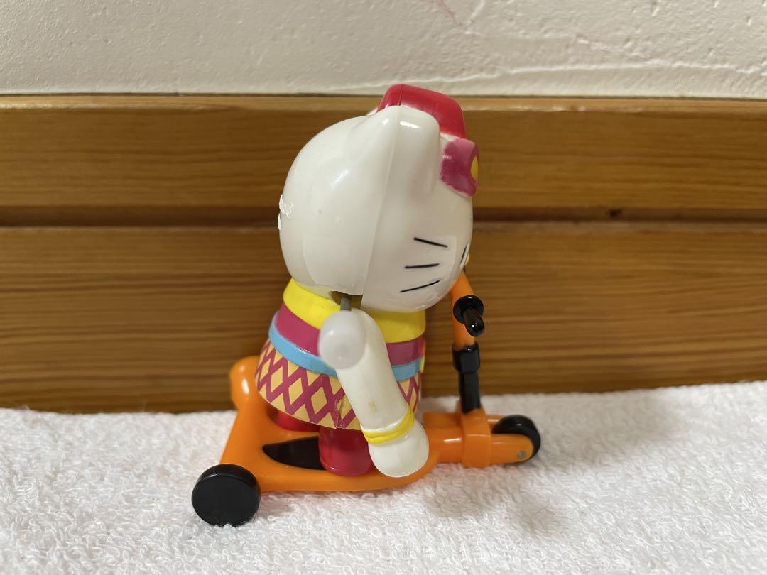 激レア！希少！キティ&ケーキ　ダンスパーティー　ぜんまい 希少 キティ 動くぜんまい キックボード 2002 - メルカリ