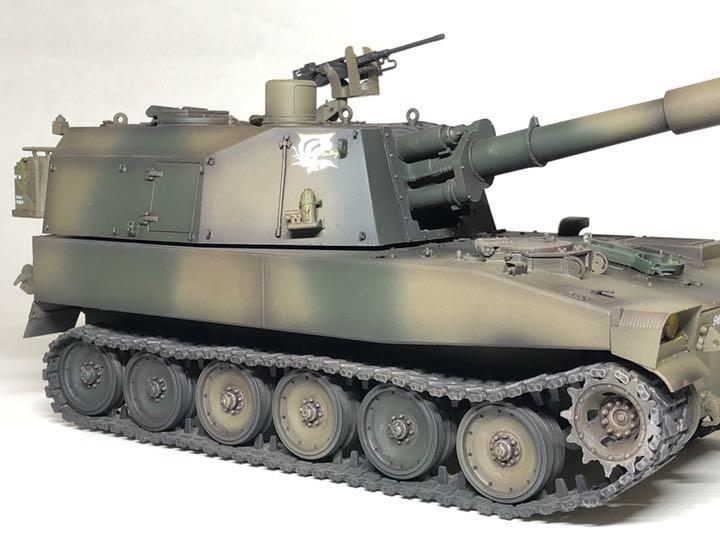 高品質国産 モノクローム 陸上自衛隊 75式 自走155mmりゅう弾砲 E7cQS-m67433684930 1 35 お得NEW