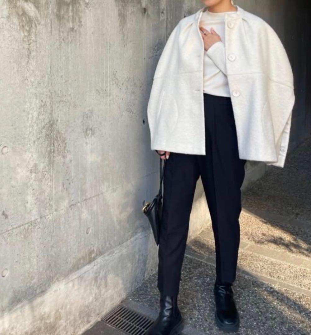 ella_selectshop トレンチケープ トレンチコート ポンチョ 春を連れて