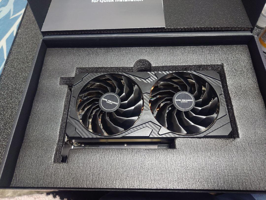 グラフィックボード・グラボ・ビデオカード GALAKURO GeForce RTX 3070 Ti