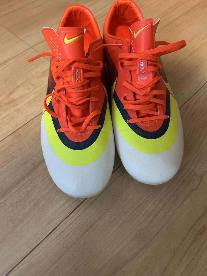 CR7 マーキュリアル ヴェイパー IX HG-V ACC(ホワイト×オレンジ