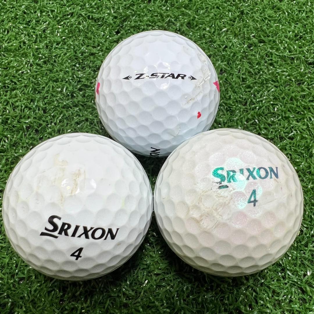 B16】SRIXON Z-STAR 白 年式混合 ロストボール 24球 - メルカリ