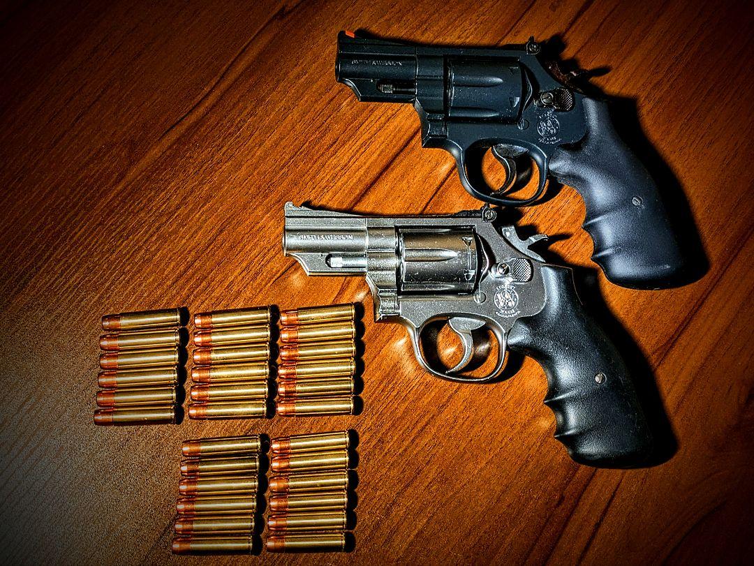 東京マルイ ガスリボルバー S&W m66 & m19 リアルカートリッジ仕様
