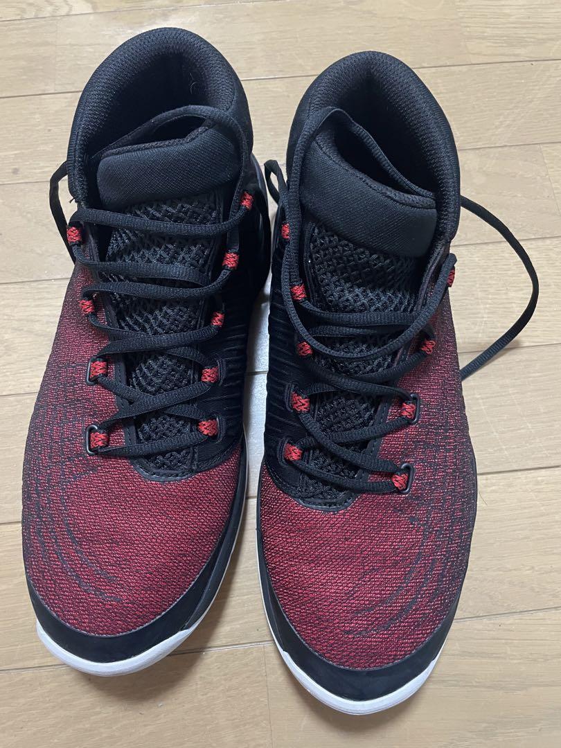 Under Armour バスケットボールシューズ 赤/黒 ハイカット