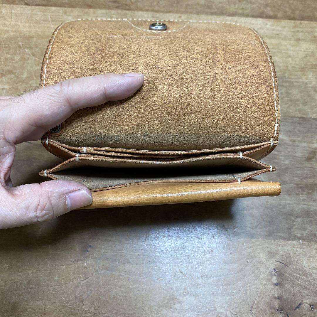 THE FLAT HEAD 本革ミディアムウォレット