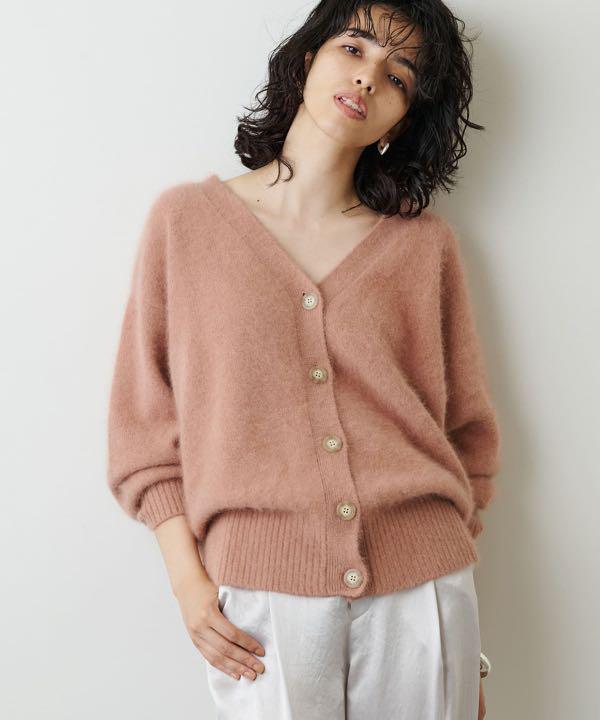 Whim Gazette ファーニット2WAYカーディガン未使用