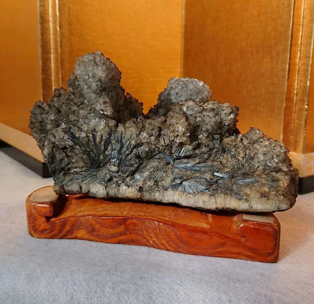 SALE最新作 鑑賞石 盆栽 鉱物 菊花石 Lptxu-m67442637117 フラワー水晶?1.0キロ 観賞石 置物 最新作100%新品