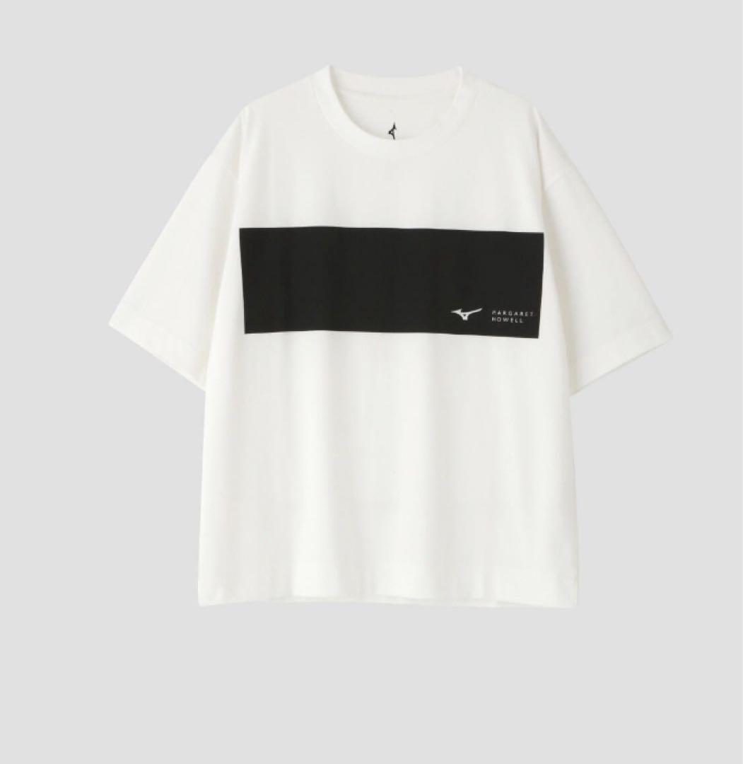 2025SS マーガレット ハウエル ×ミズノ　Tシャツ　ロゴ　UPF15 2025SS マーガレット ハウエル ×ミズノ Tシャツ ロゴ UPF15