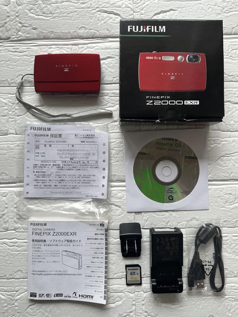 FUJI FILM FinePix Z FINEPIX Z2000EXR RED