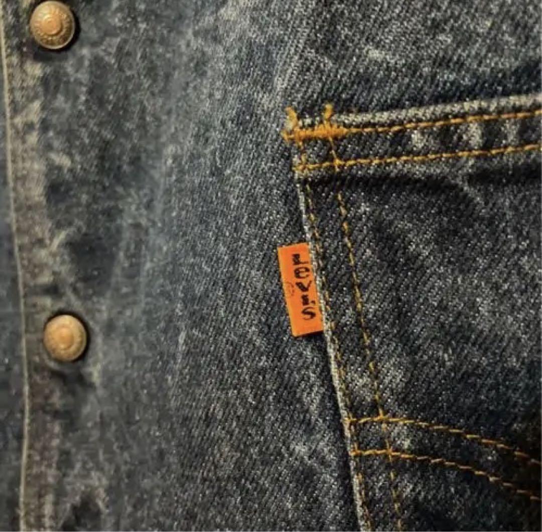 希少 80s『LEVI'S』USA製VINTAGEデニムベスト ヴィンテージ