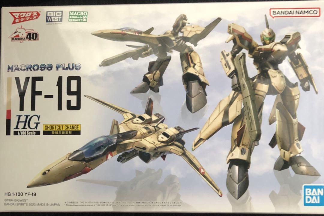 HG YF-19 1/100 マクロス モデラーズ 未組立