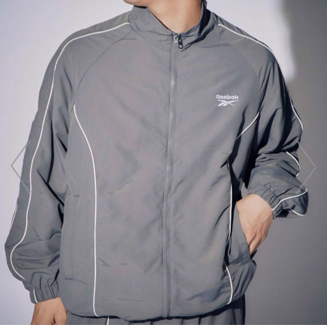 チャオパニック　Reebok別注 ナイロンパイピングトラックジャケット　Ｌサイズ