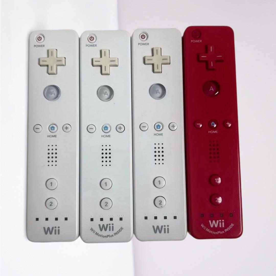 ジャンク】Wiiリモコン4本セット - メルカリ