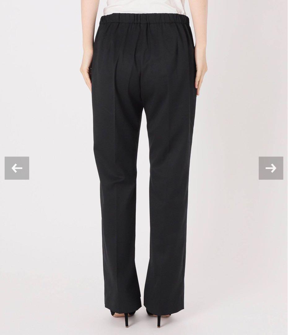 AP STUDIO Inside slit Pants ブラック