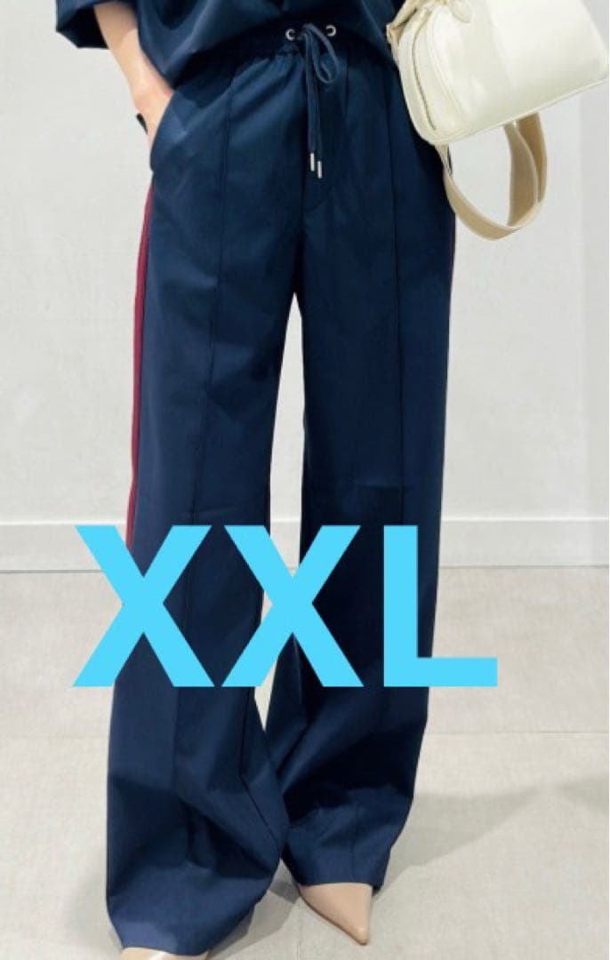 GU rokhトラックパンツ ネイビー ジーユー XXL