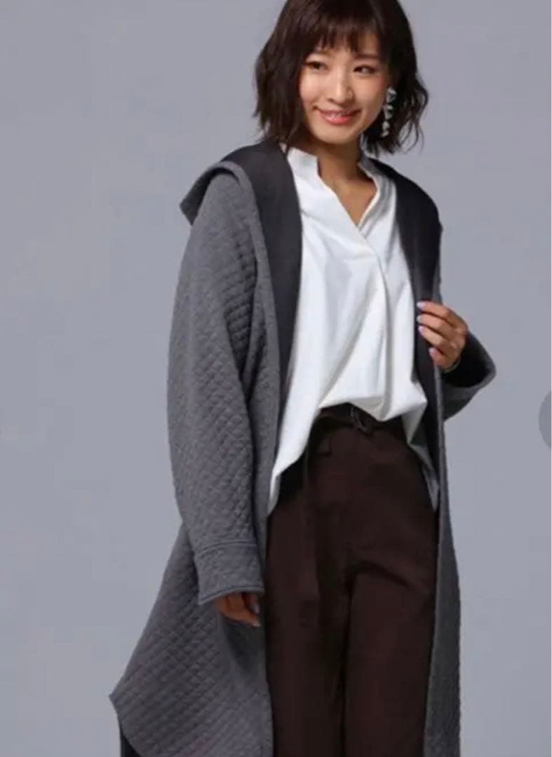 美品✨畑野ひろ子着用モデル メイソングレイ キルティングコート