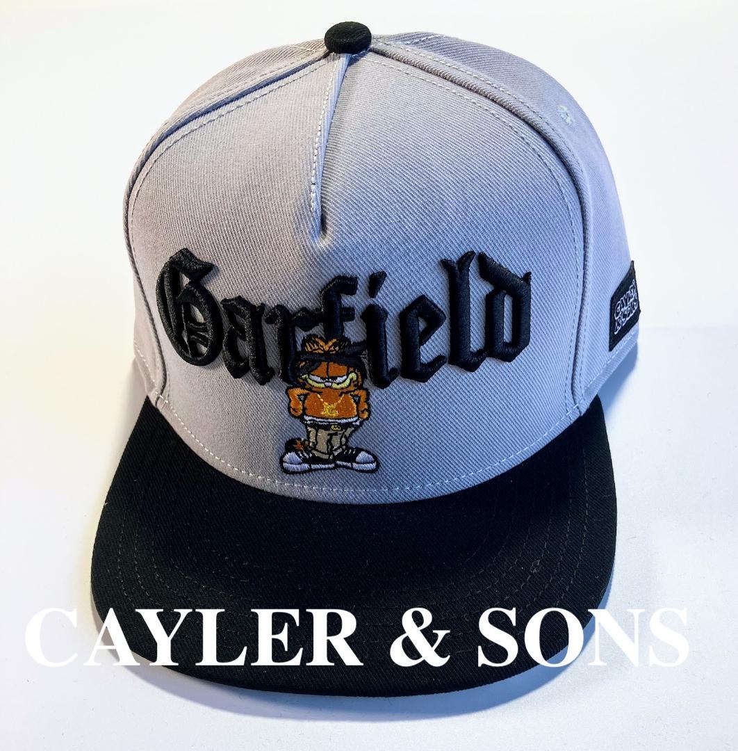 MEITOcayler★新品/ドイツ輸入品/CAYLER\u0026SONS/GARFIELD刺繍キャップ★