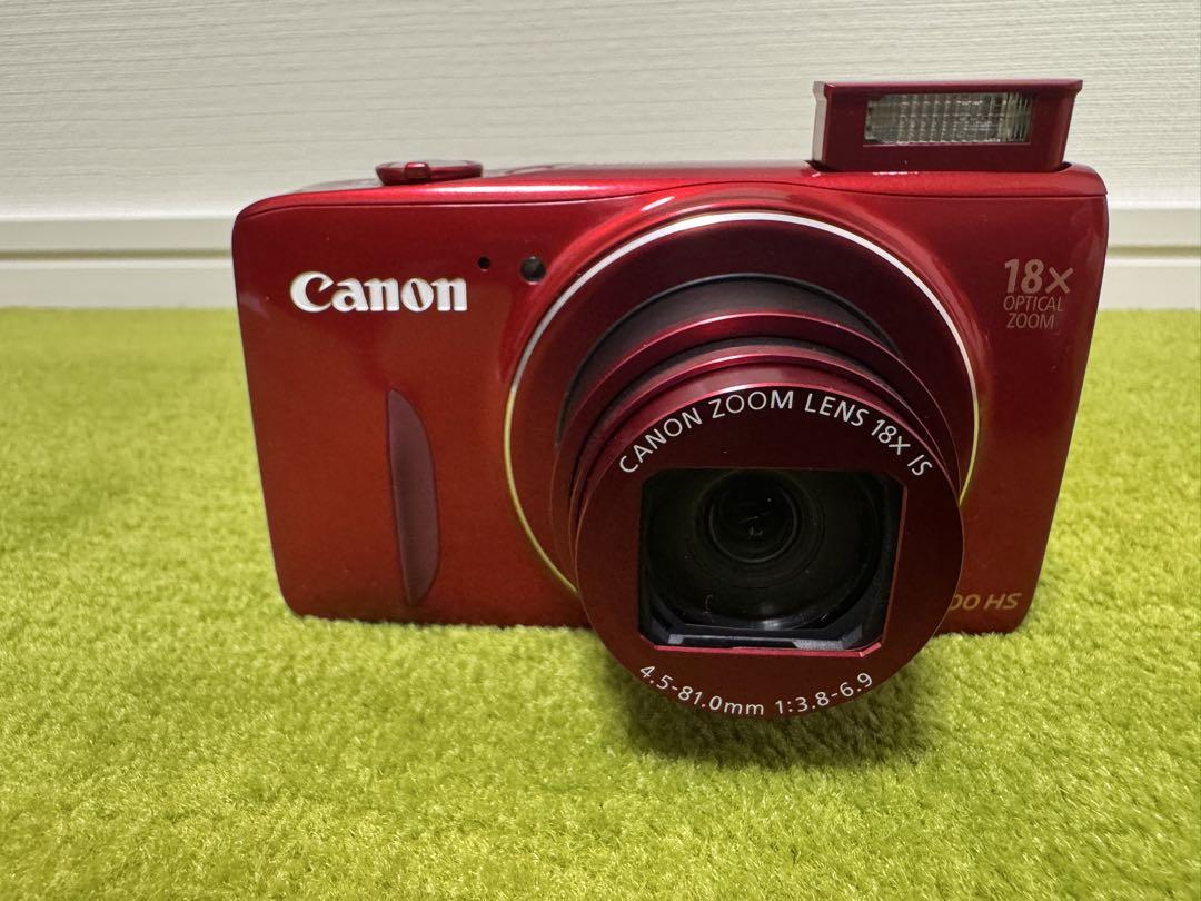 Canon SX600 HS レッド 18倍光学ズーム