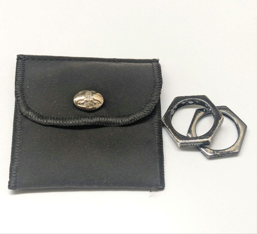 vivienne westwood Alix ring logo ring 2 piece set Direct