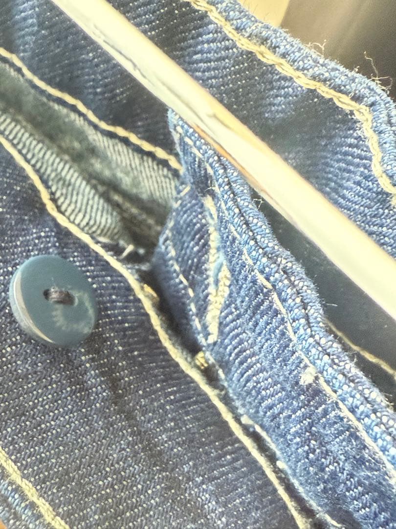 zaraショートデニムシャツ＆キュロットセットアップ