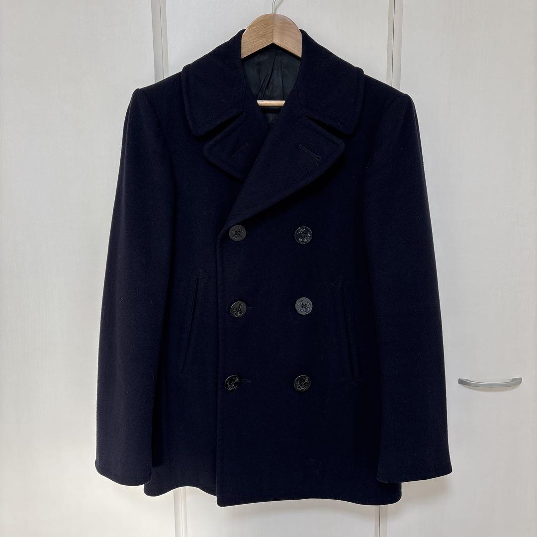 U.S NAVY PEACOAT MELTON 73年製 34R