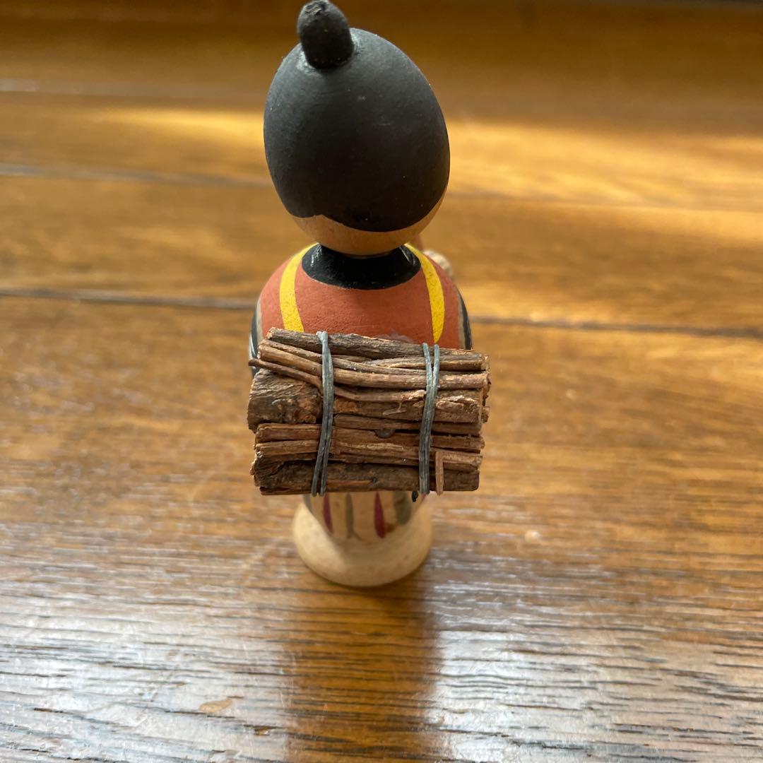 本物保証】 昭和玩具 可愛い 雪ん子 風俗 木彫り 人形 郷土玩具 民藝