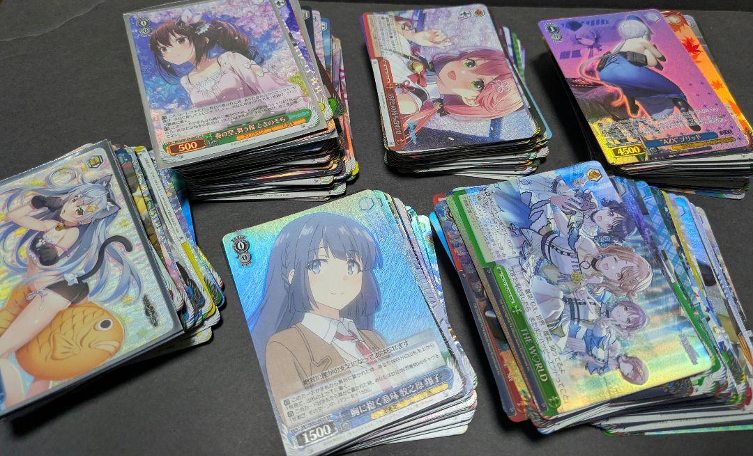ヴァイスシュヴァルツ　SR　RRR　まとめ売り　123枚 ヴァイスシュヴァルツ sr rrr pr ホイル まとめ売り 300枚