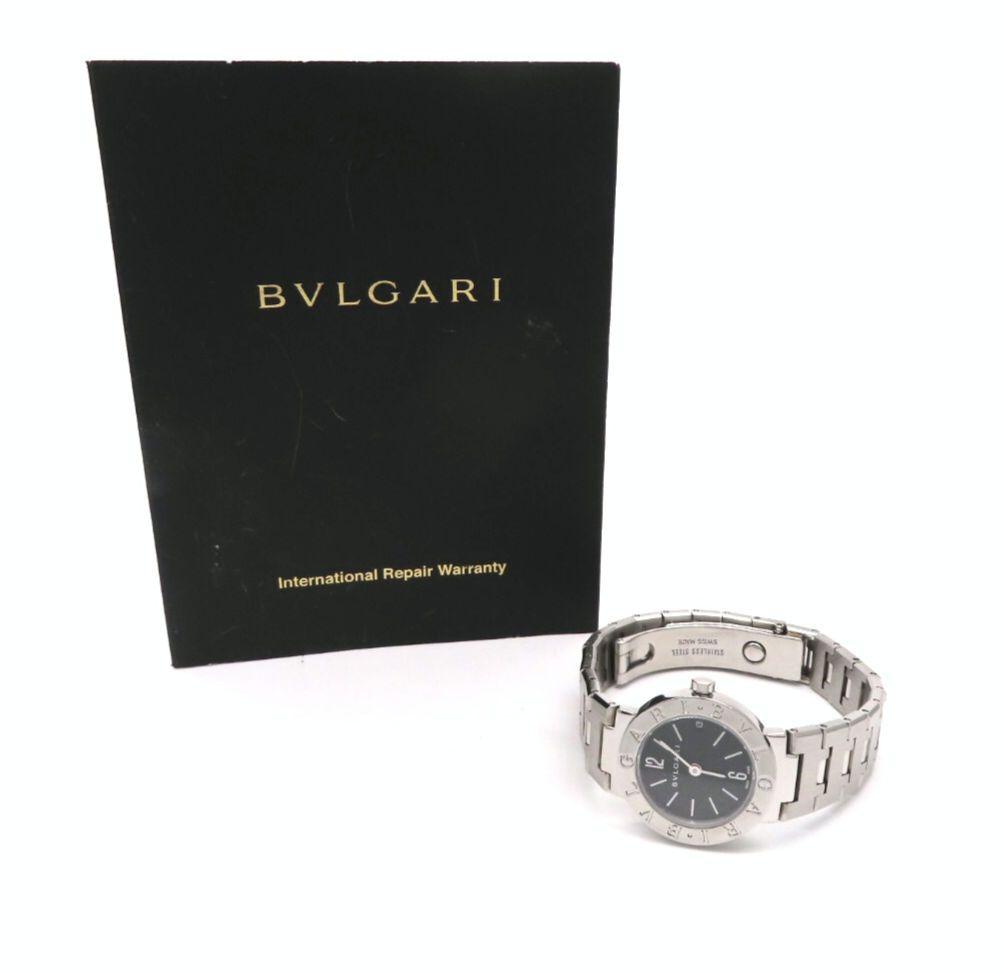 【BVLGARI】 ブルガリ 時計 ’BB23SS‘ロゴ有り後期モデル☆極美品☆