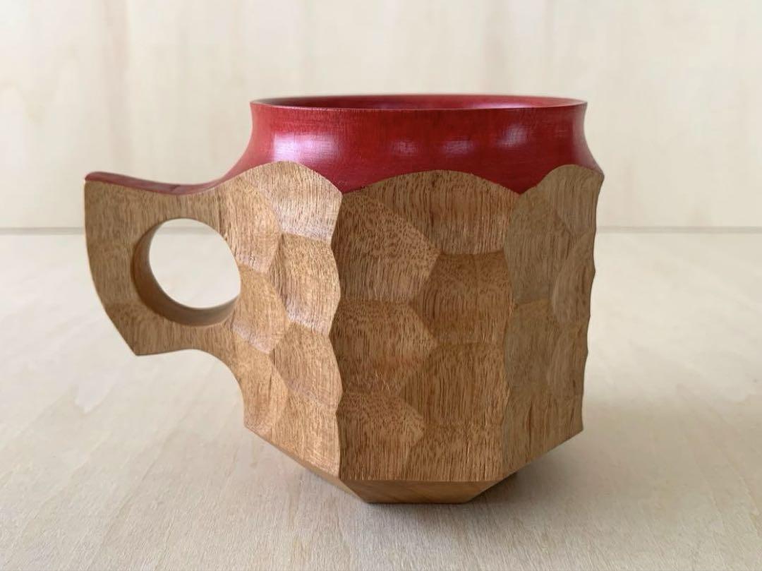 Akihiro Woodworks 「 JINCUP 赤漆 M 」ジンカップ
