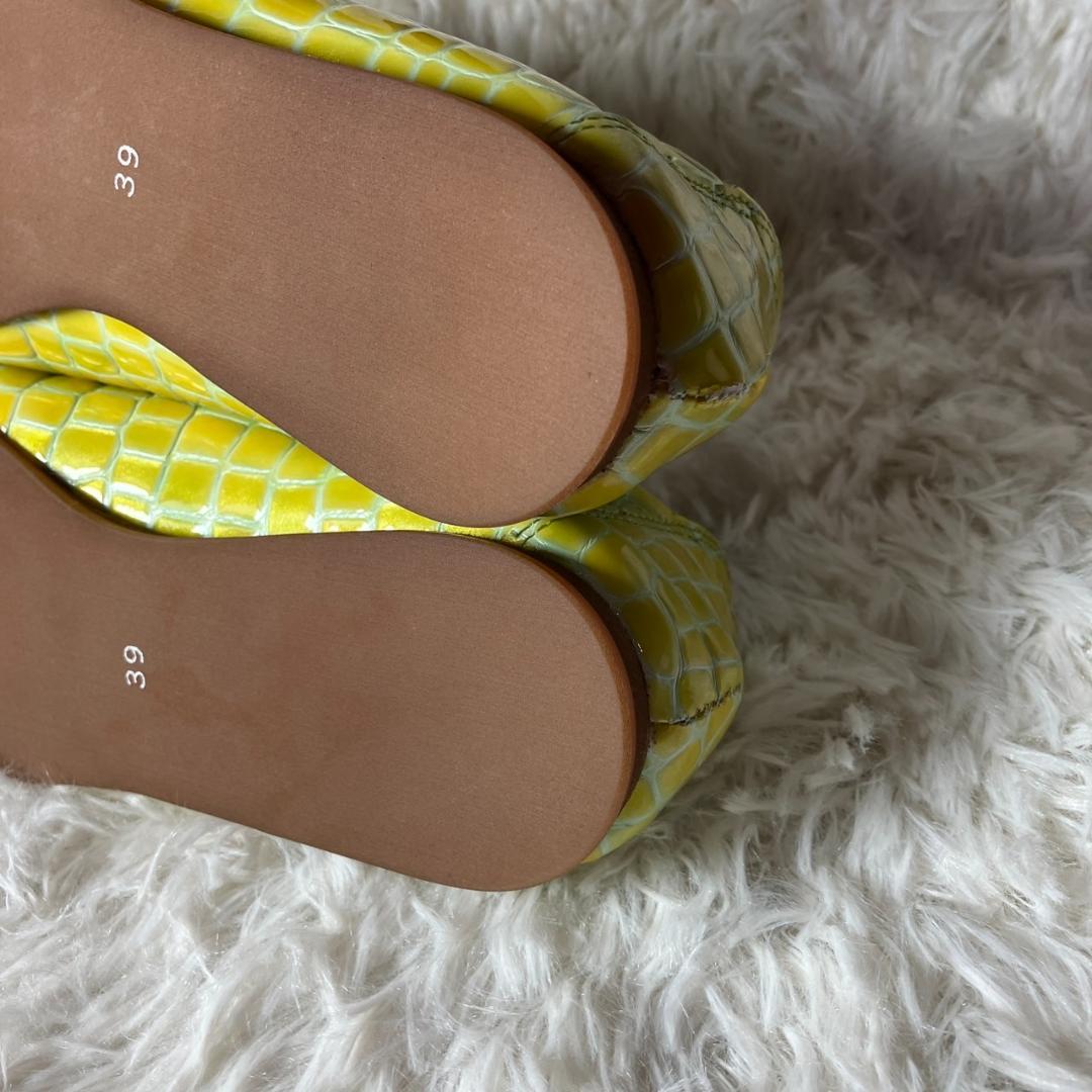 ほぼ未使用 ELODIE BRUNO フラットシューズ スリッポン 39