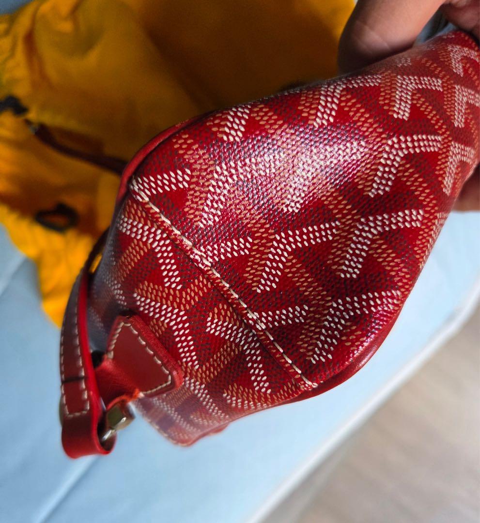 GOYARD ゴヤール カップヴェール PM ショルダーバッグ 赤 GOYARD ゴヤール カップヴェール PM ショルダーバッグ 赤