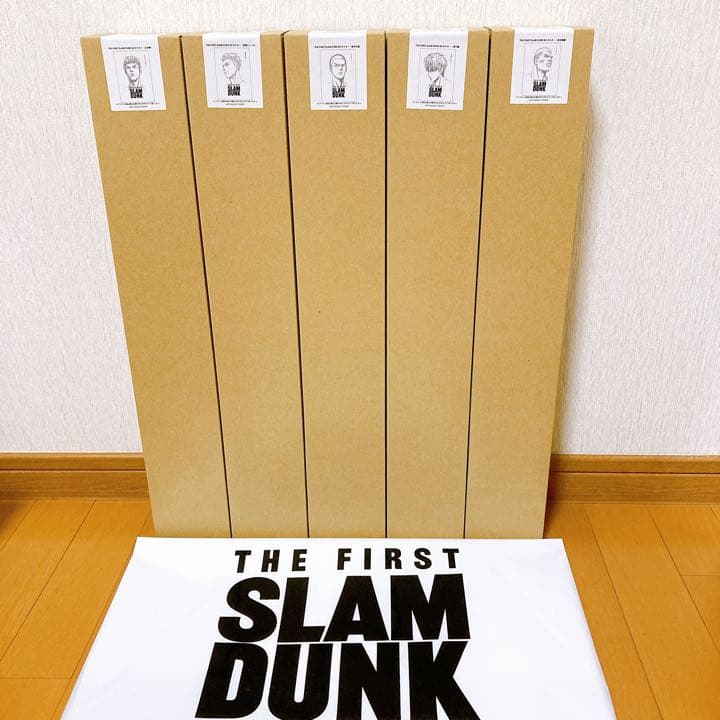 お得な情報満載 【新品未開封】映画スラムダンク B2ポスター 5種コンプ