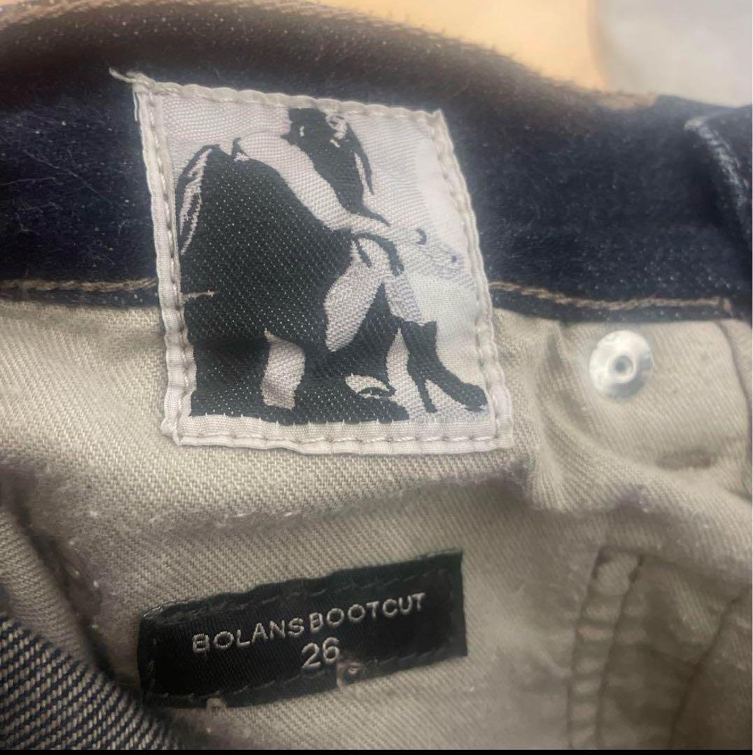 再出品BOLANS BOOTCUT デニム 26