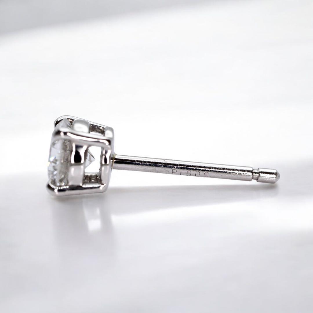 計０．１ｃｔ　PT天然ダイヤモンドピアス PT天然ダイヤモンドピアス 計1 0ct 鑑定書付き｜Yahoo!フリマ
