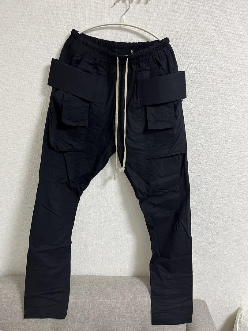 【大人気】 mnml DROP CROTCH CARGO PANTS