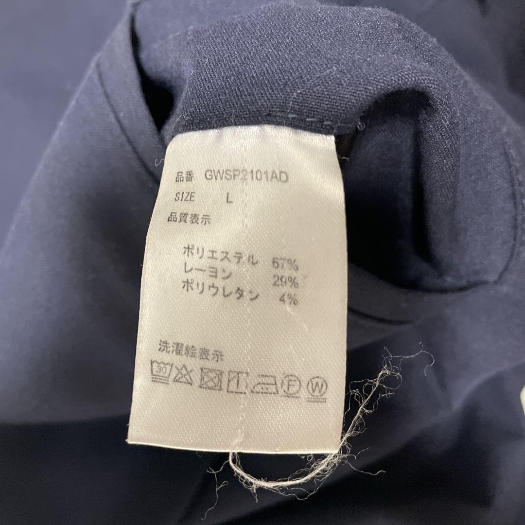 【希少】salon de gw ring jacket ネイビー　3Bスーツ　M
