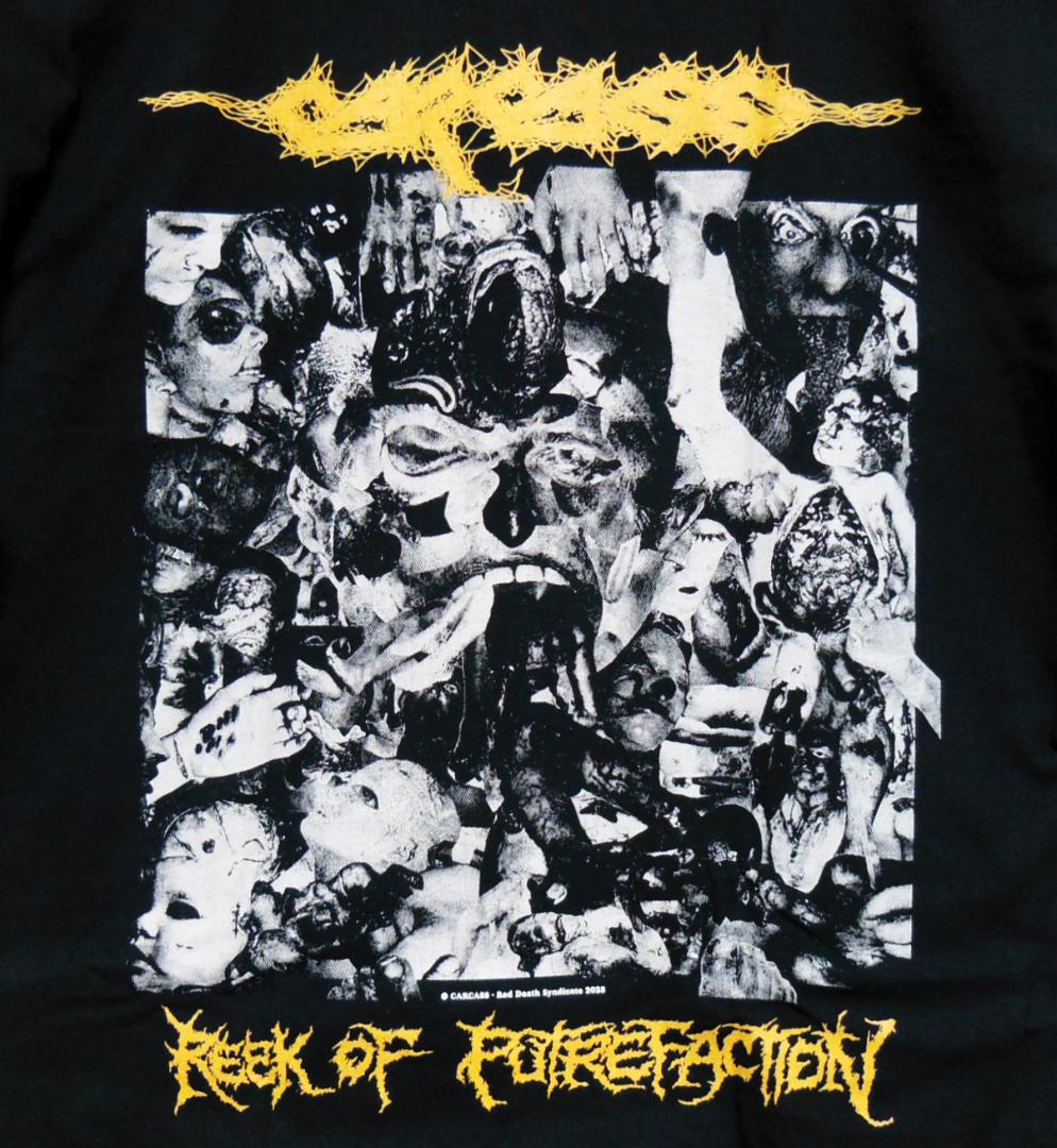 CARCASS Tシャツ　Reek of Putrefaction