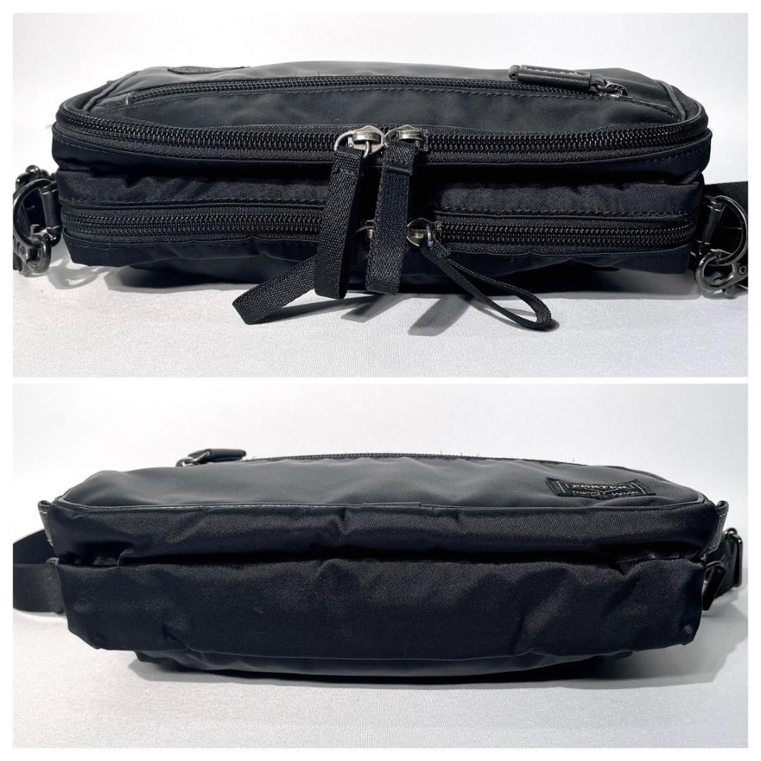 ポータープラン 2WAY ショルダーバッグ 728-08710 ブラック 黒 ポータープラン 2WAY ショルダーバッグ 728-08710 ブラック 黒