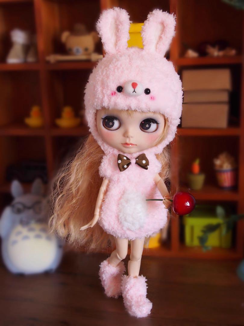 ブライスアウトフィット ウサギ 着ぐるみ 着せ替え服